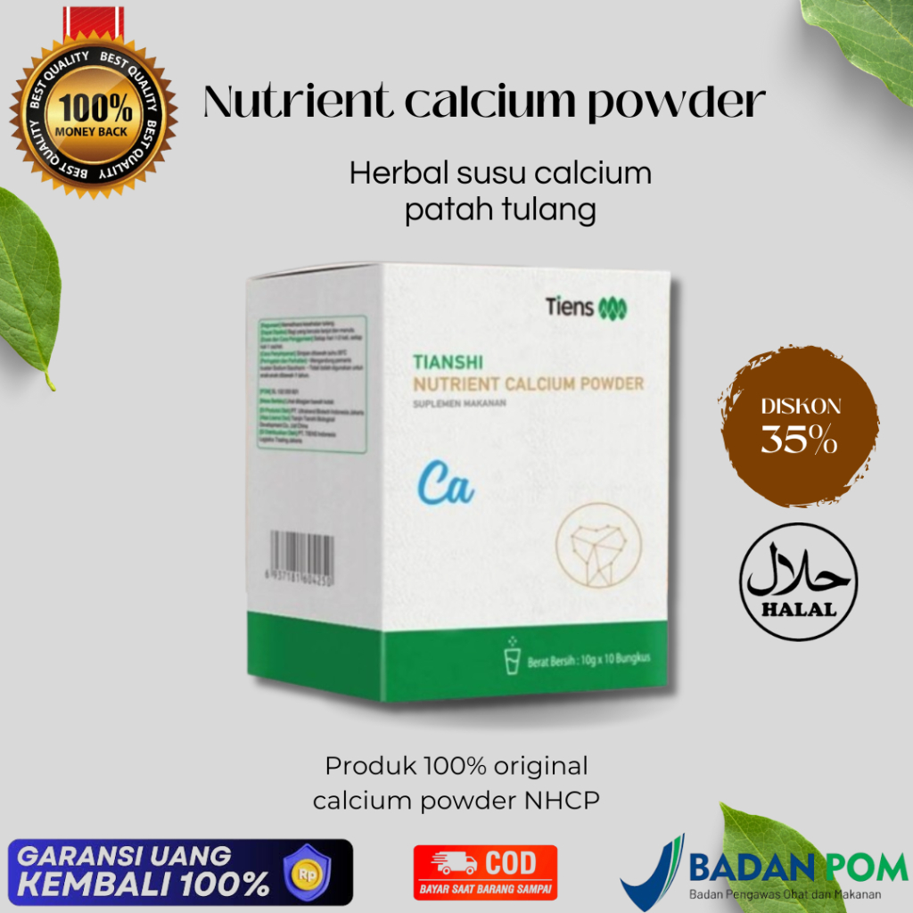 

[BESTSELLER] Tiens Nutrient Calcium Powder Peninggi Badan Original Susu Nhcp Original Bisa Cod