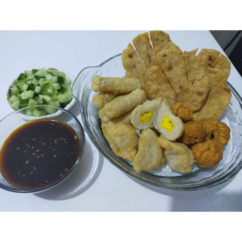 

Pempek Kulit krispi renyah dan garing isi 15