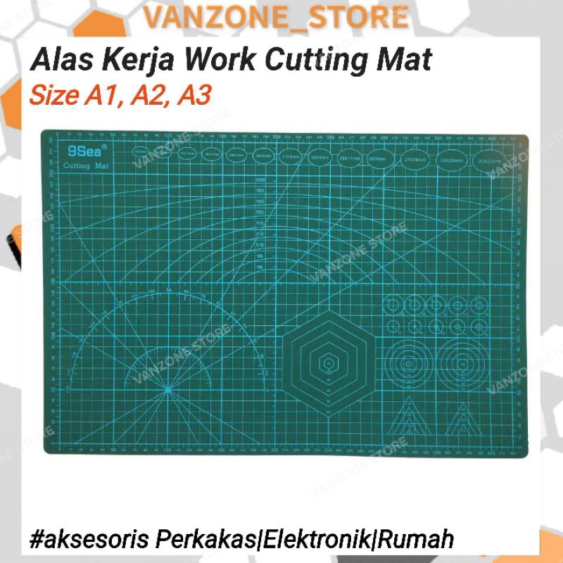 

Alas Kerja Work Cutting Mat Mouse Pad Alas Bantu Potong Dengan Ukuran Size A1 A2 A3 Perlengkapan Kerajinan Tangan
