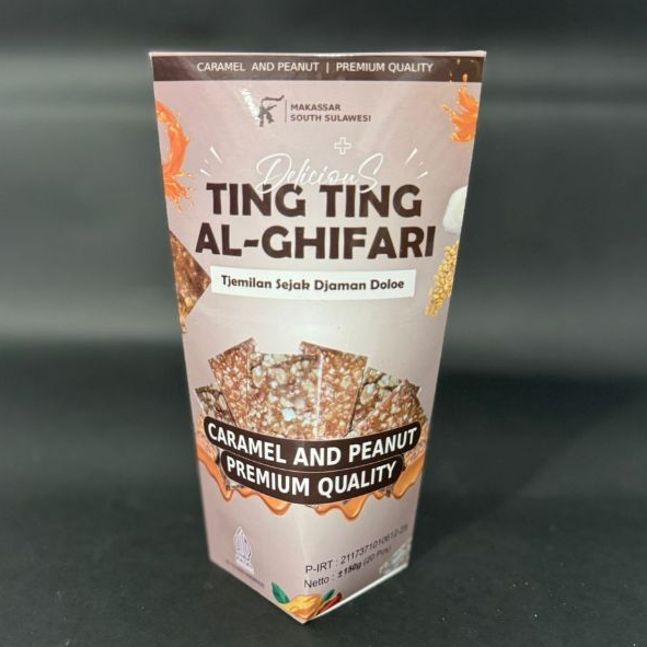 

TING TING KACANG AL GHIFARI | CARAMEL AND PEANUT