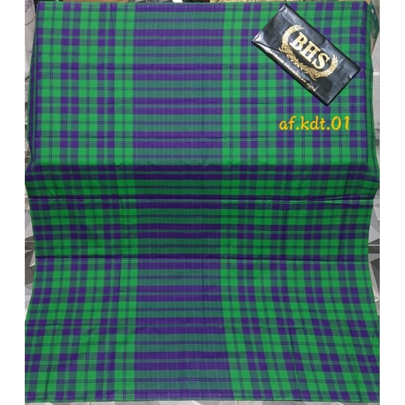 Sarung BHS Excellent Mercerized Motif KDT Mix Cooper Afkir