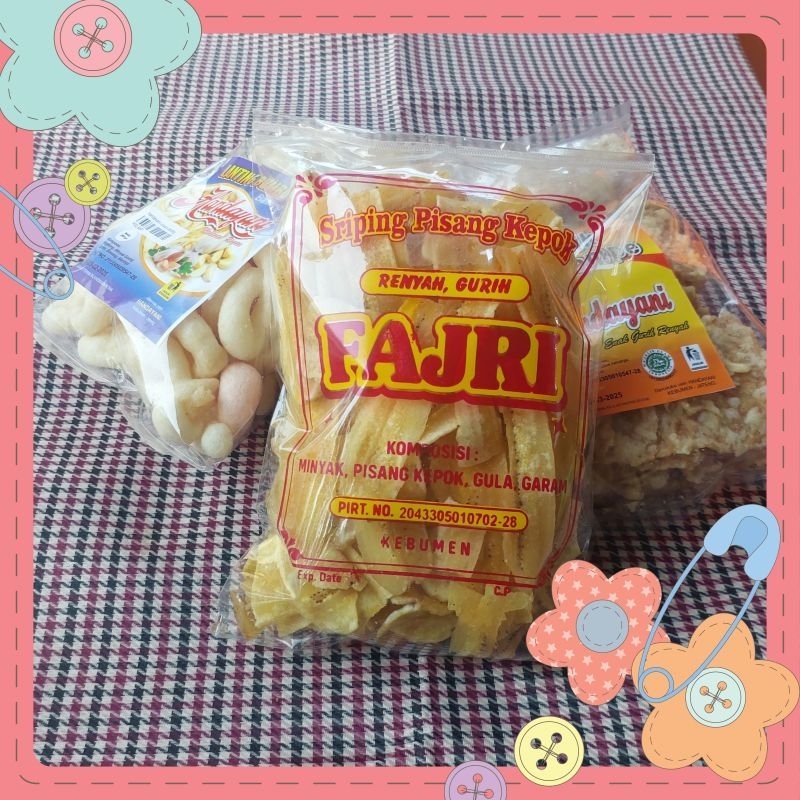 

Keripik Pisang Kepok Renyah dan Gurih