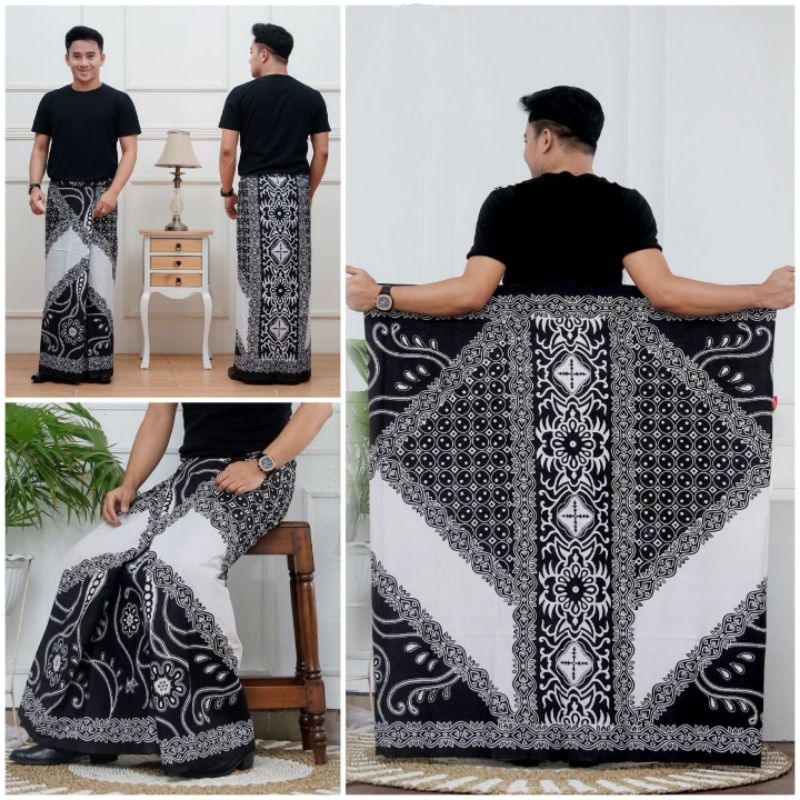 Sarung Batik  Pria Dewasa Katun Eksklusif Tebal Motif Terbaru By Maza Batik