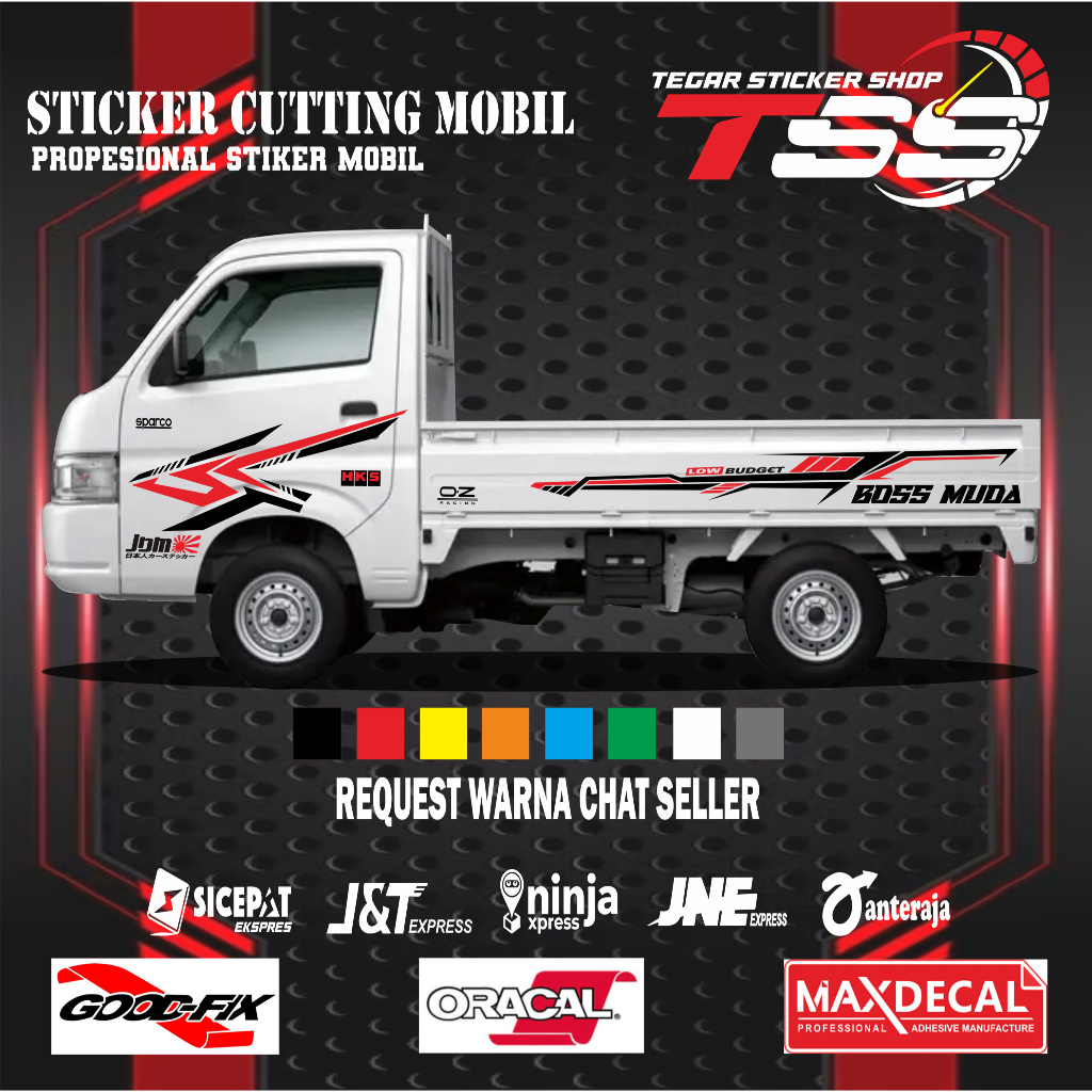 sticker mobil carry sticker mobil suzuki carry sticker mobil keren sticker motif variasi bodi mobil