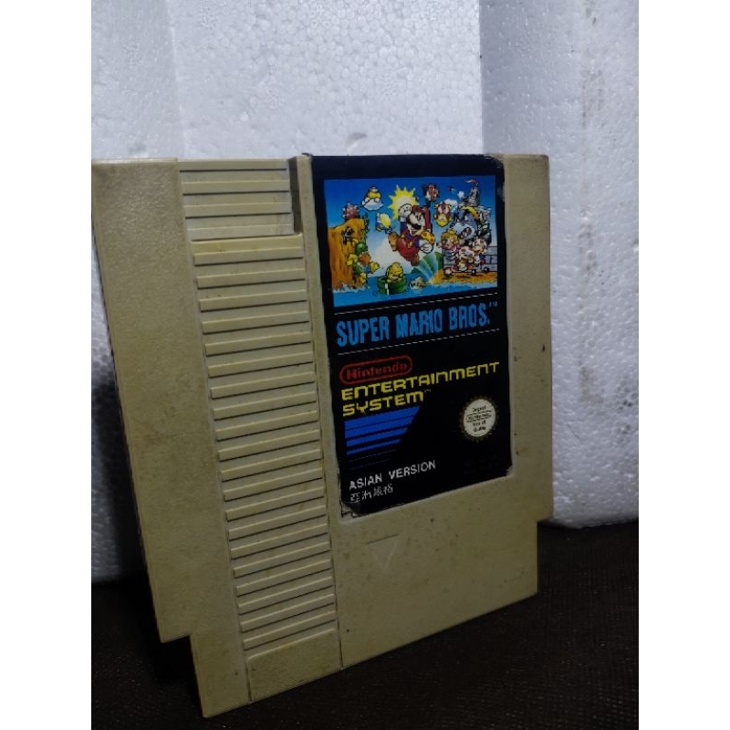 Kaset Nintendo NES Supermario Bros ORIGINAL