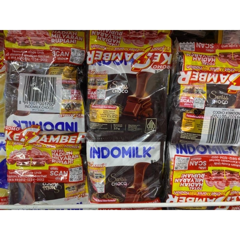 

Indomilk SKM creamy original dan swist coklat isi 6 sachet