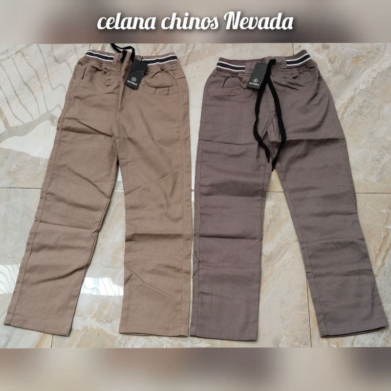 Celana Panjang Katun Chinos Anak Laki-Laki Nevada