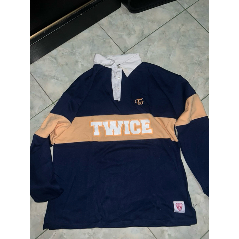 TWICE RUN 20x20 Official Merchandise University T-Shirt Tzuyu