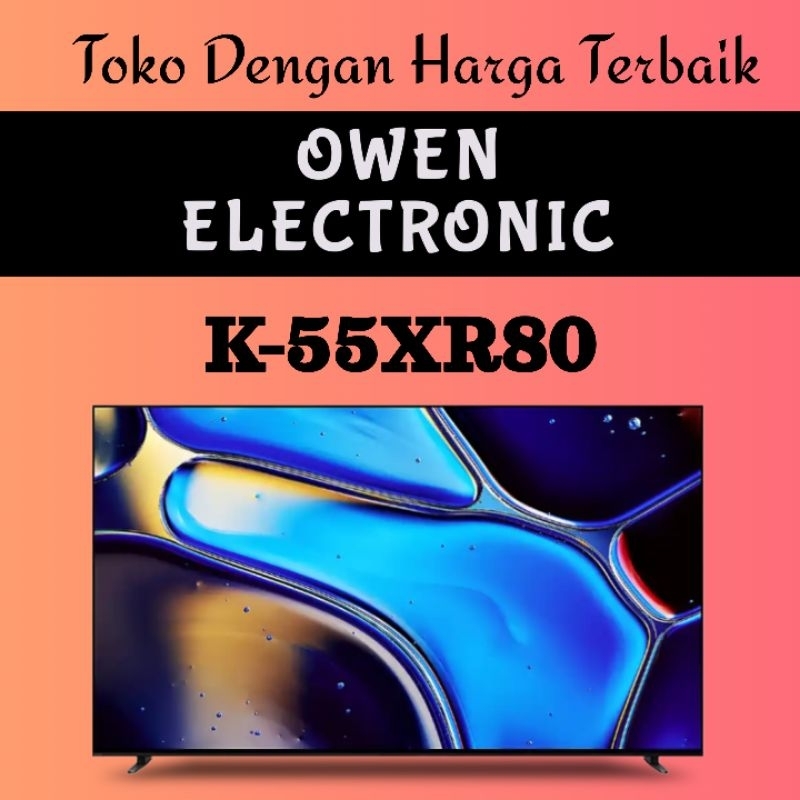 SONY 4K OLED UHD GOOGLE SMART TV BRAVIA 8 K-55XR80 55 inch 55XR80