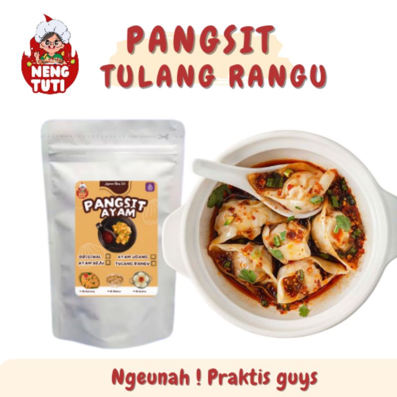 

pangsit tulang rangu / pangsit viral jajanan neng tuti