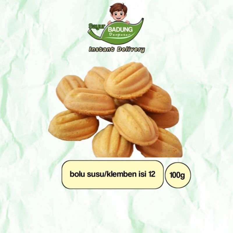 

Camilan Roti Klemben 100gr isi 12