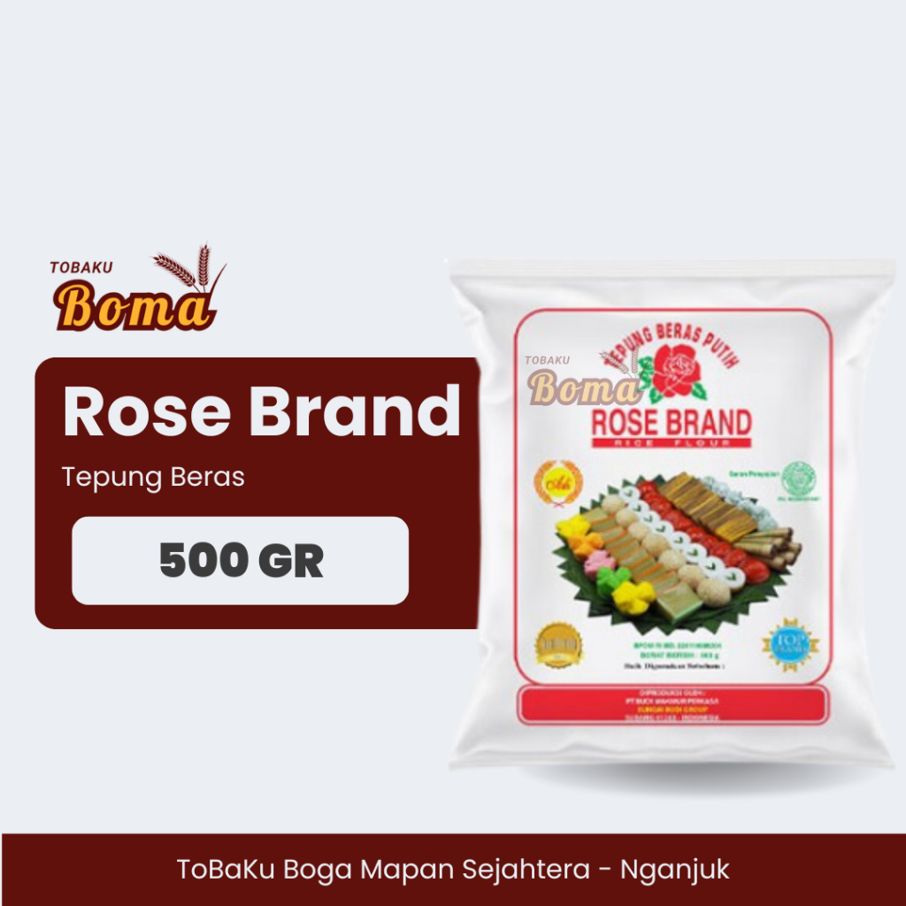 

Rose Brand Tepung Beras (500gr)