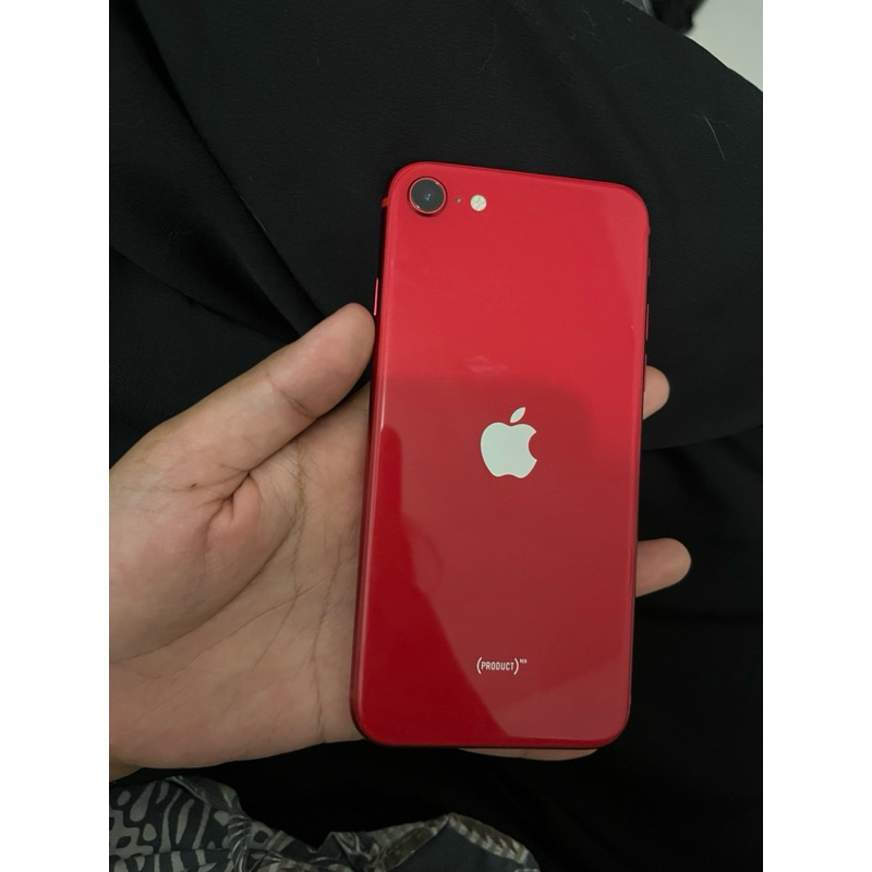 REPRICE IPHONE SE GEN 2 2020 RED 64GB EX IBOX INDONESIA PRELOVED
