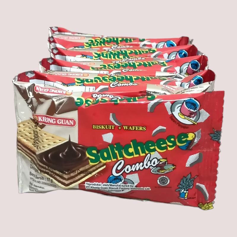 

Khong guan saltchese 17 gram combo coklat dan keju 1 renceng