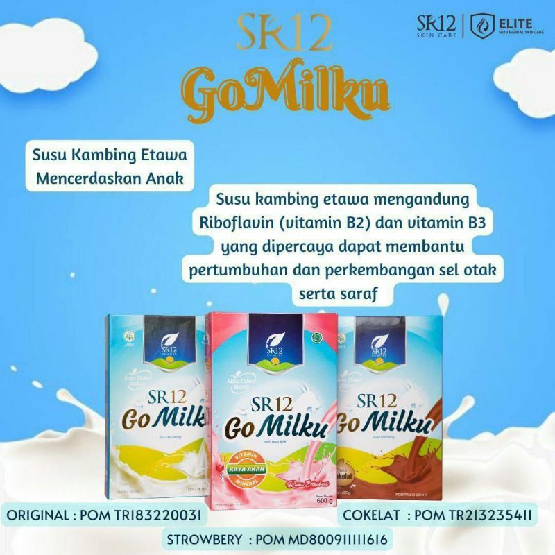 

Go Milku Susu Kambing Ettawa SR 12