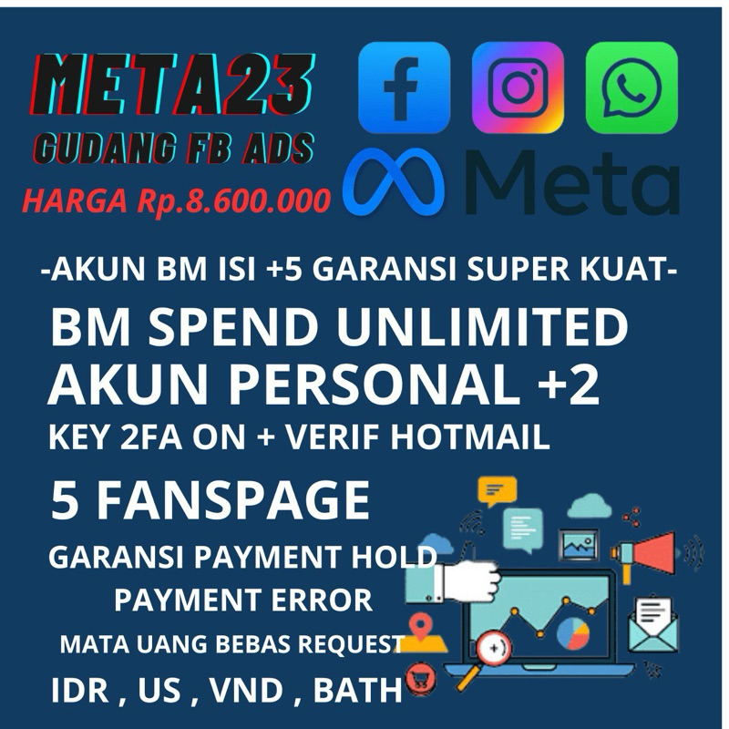 Akun FB BM+isi 5 Nolimit BERGARANSI 