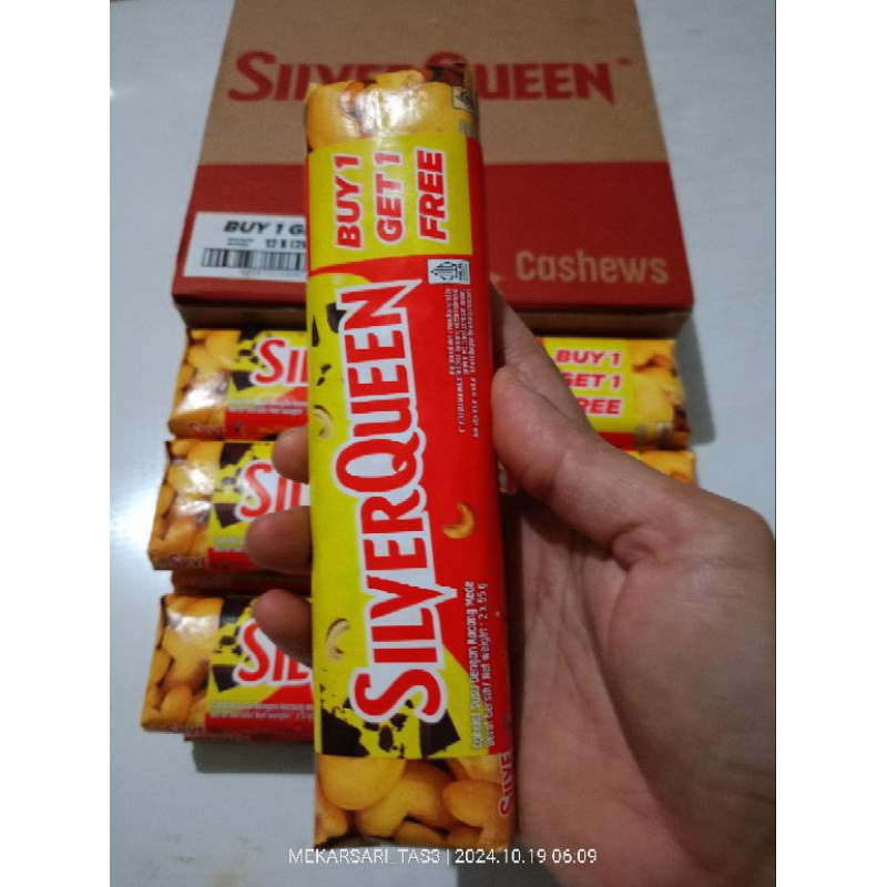 

❤️(TERMURAH)❤️Silver Queen 55gr Buy 1 Get 1