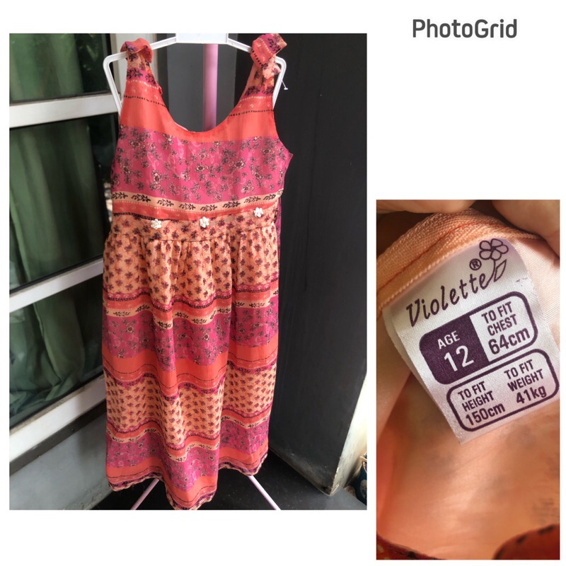 dress anak bohemian brand violette