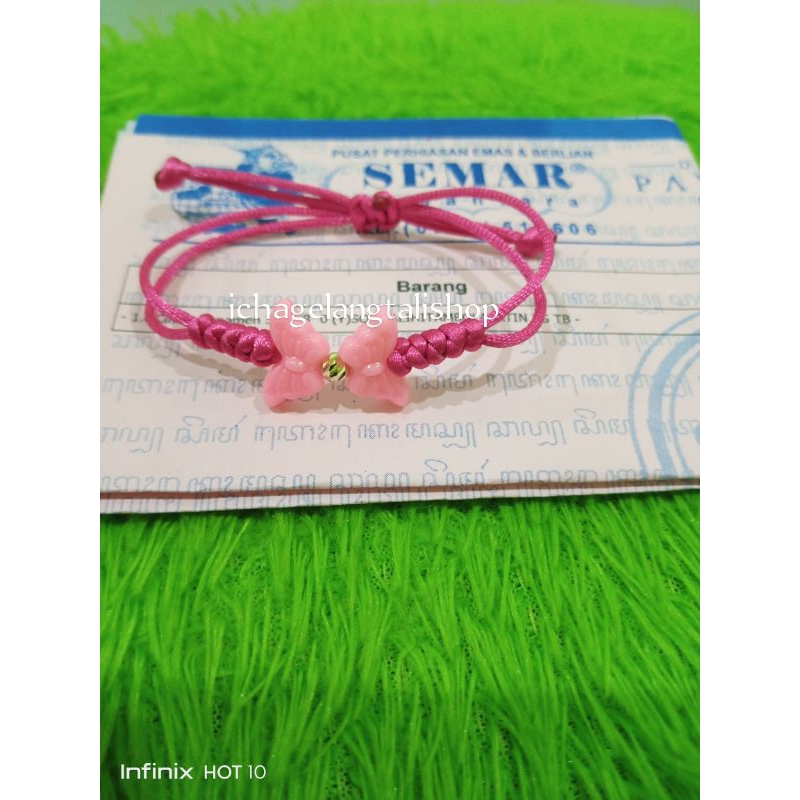 gelang tali anak unik Mrican 0, 1 gram semar nusantara