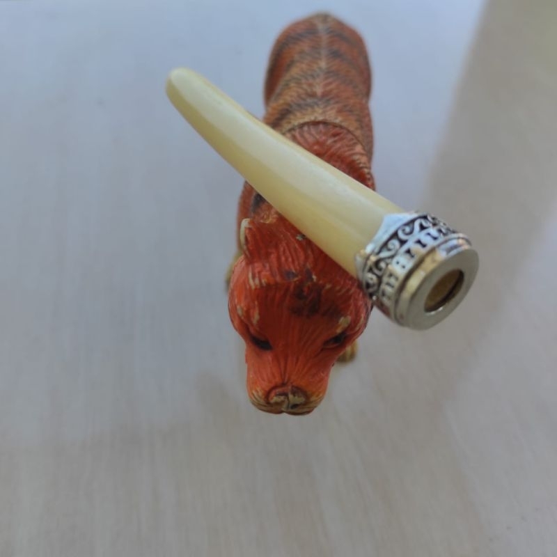 once pipa pipo tulang sapi model pucuk mirip gading minimalis variasi alpaka