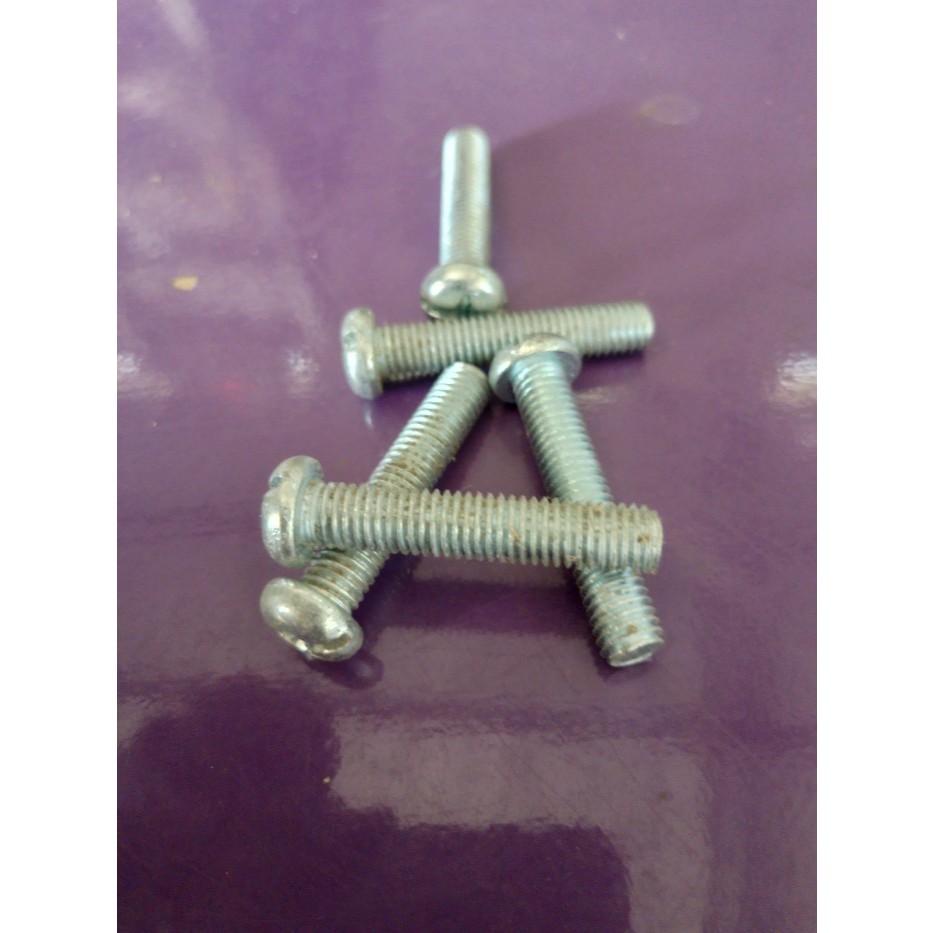 Baut JP M4x20/Baut JP M4/Baut Obeng Plus/Baut Plus/(Per 100 pcs)