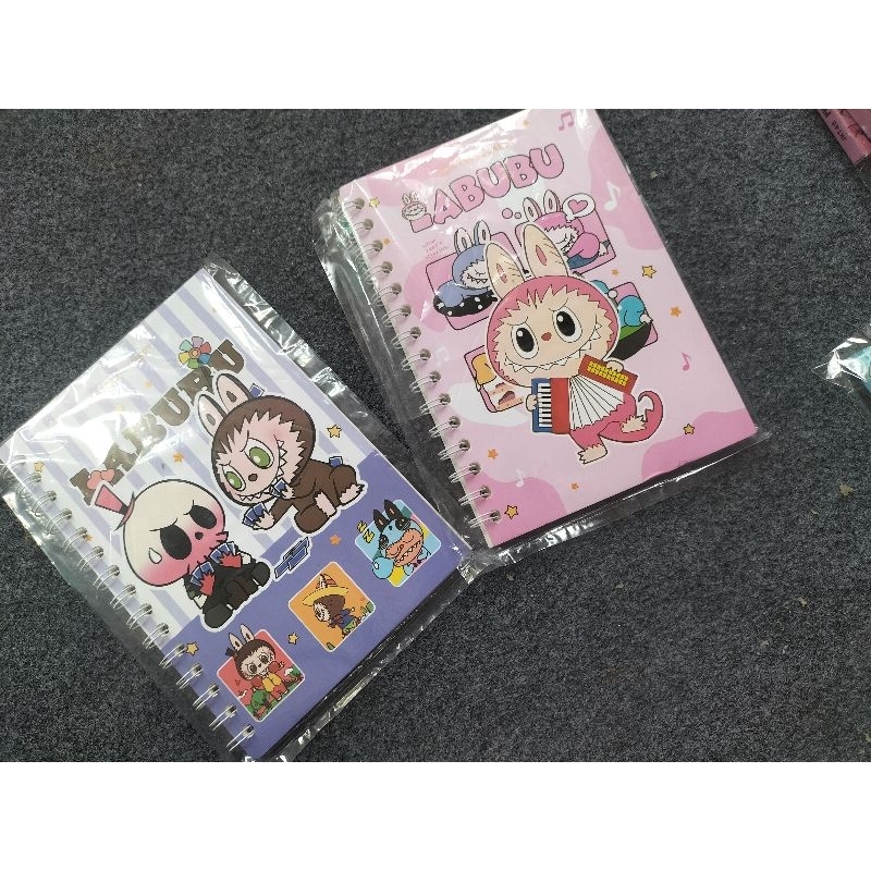 

Buku Labubu Notebook Labubu spiral UK A6 Tebal
