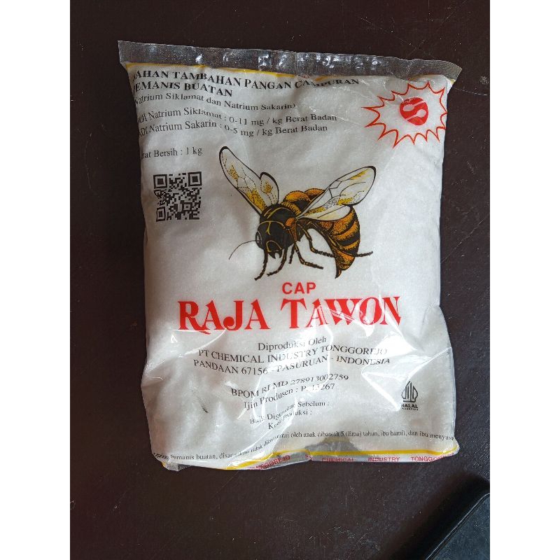

Pemanis cap raja tawon 1kg