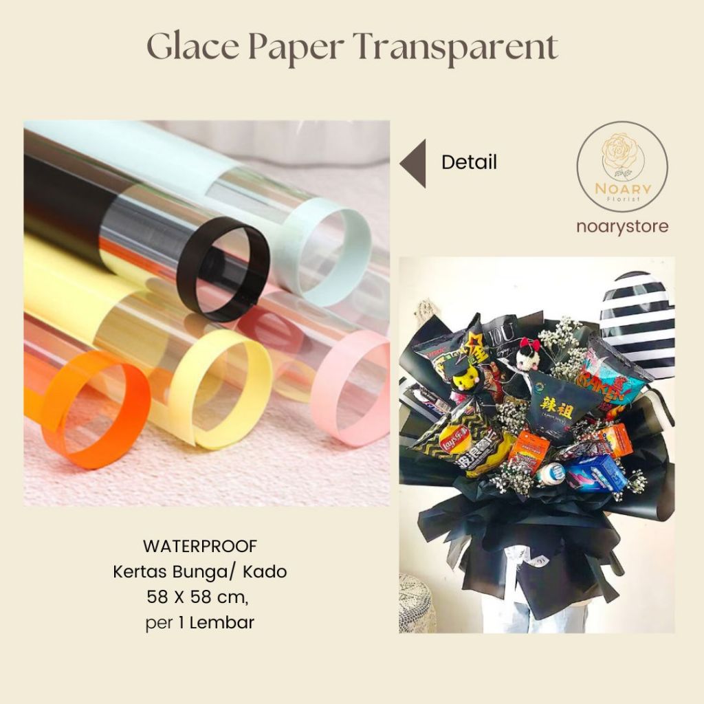 

GLACE PAPER TRANSPARENT / CELLOPHANE