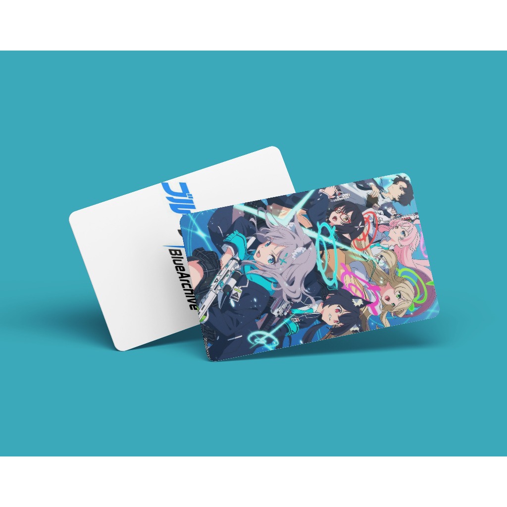 

Cetak ID Card PVC Kartu Member / Cetak Kartu Pelajar / Cetak Member Blue Archive