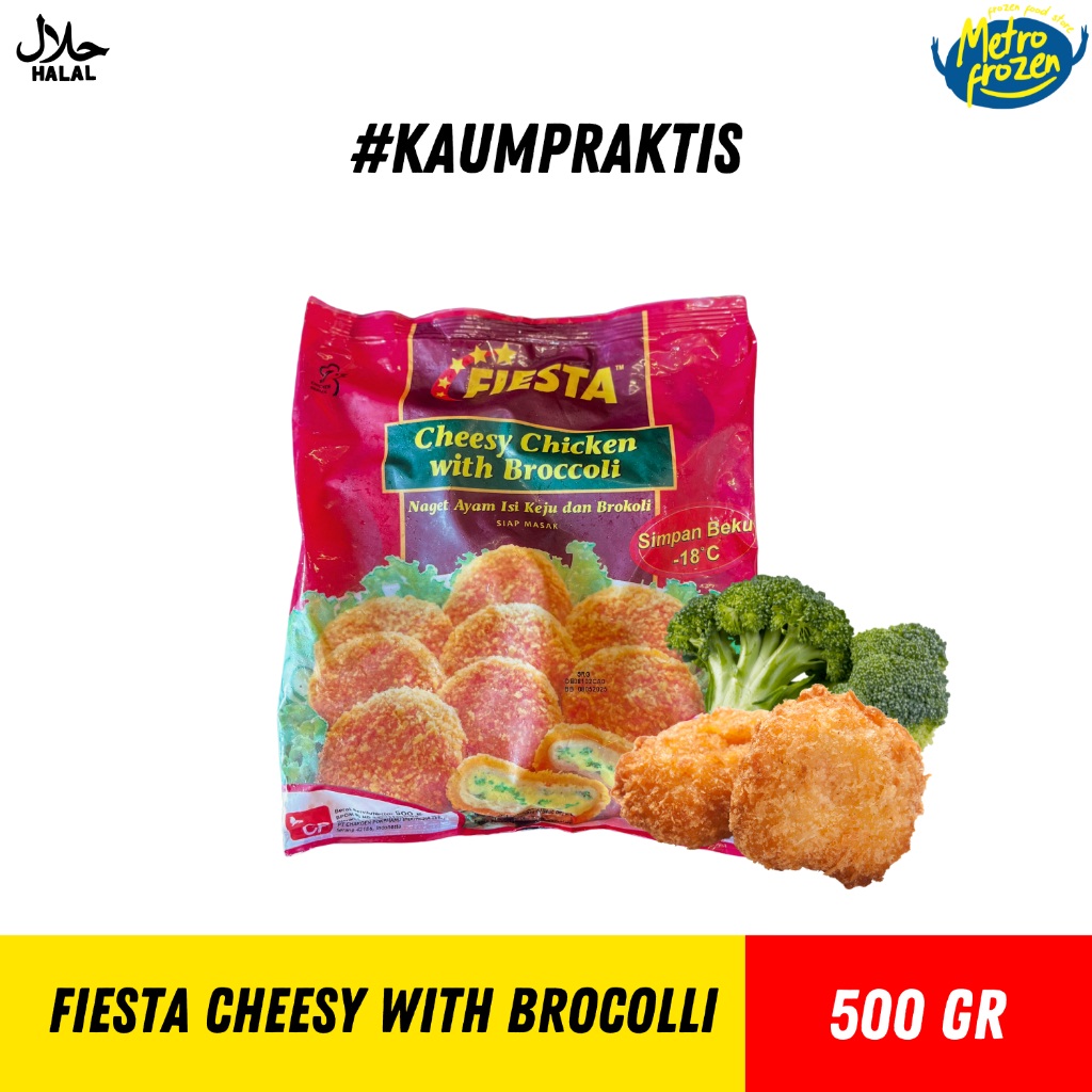

Fiesta Cheesy With Brocolli 500gr