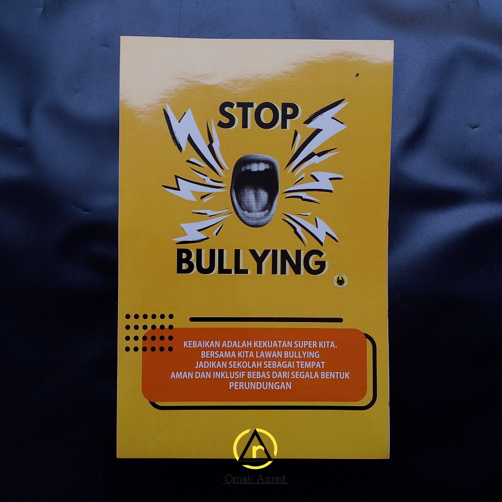 

Stiker Stop Bullying - Stiker Perundungan Sekolah - Stiker Vinyl