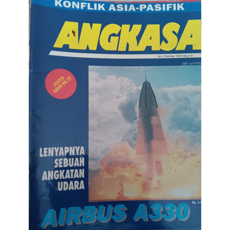 majalah angkasa - informasi seputar kedirgantaraan - ada 2 edisi