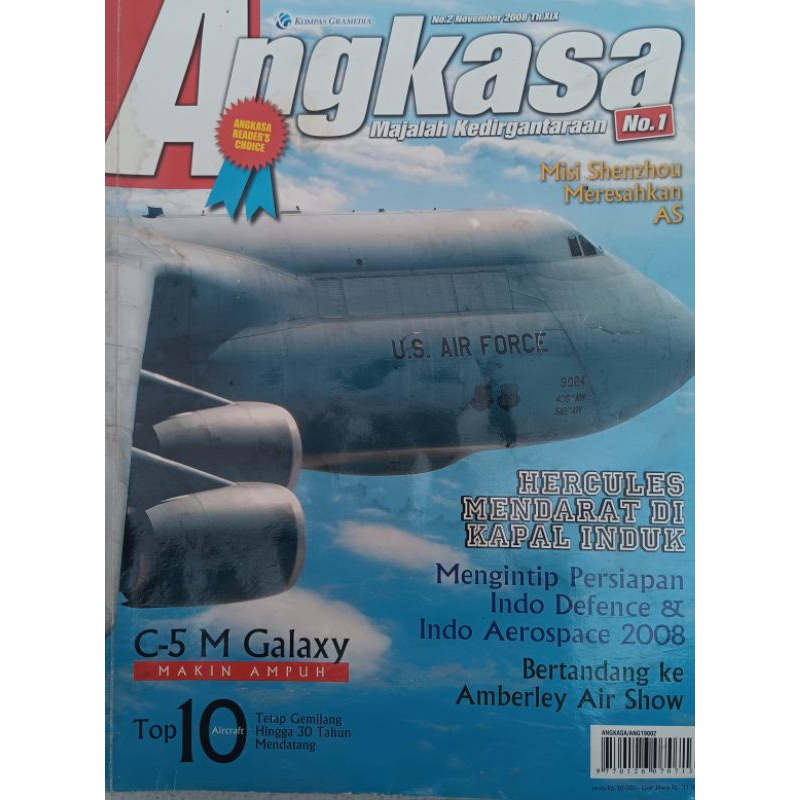 majalah angkasa - seputar kedirgantaraan - ada 7 edisi