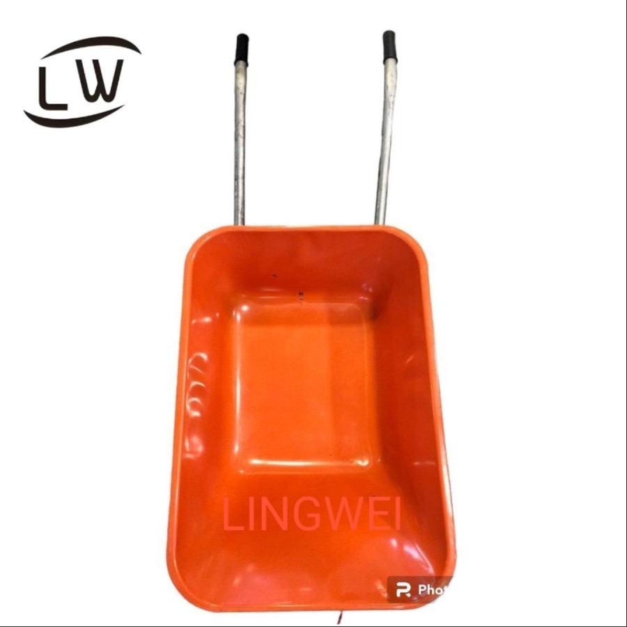 GEROBAK PROYEK 2 RODA UNTUK ANGKUT BARANG / PASIR BAN MATI TANPA ANGIN