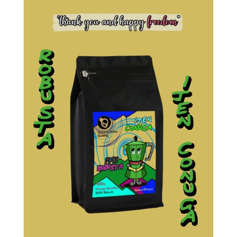 

Kopi Fine Robusta Ijen Conuga