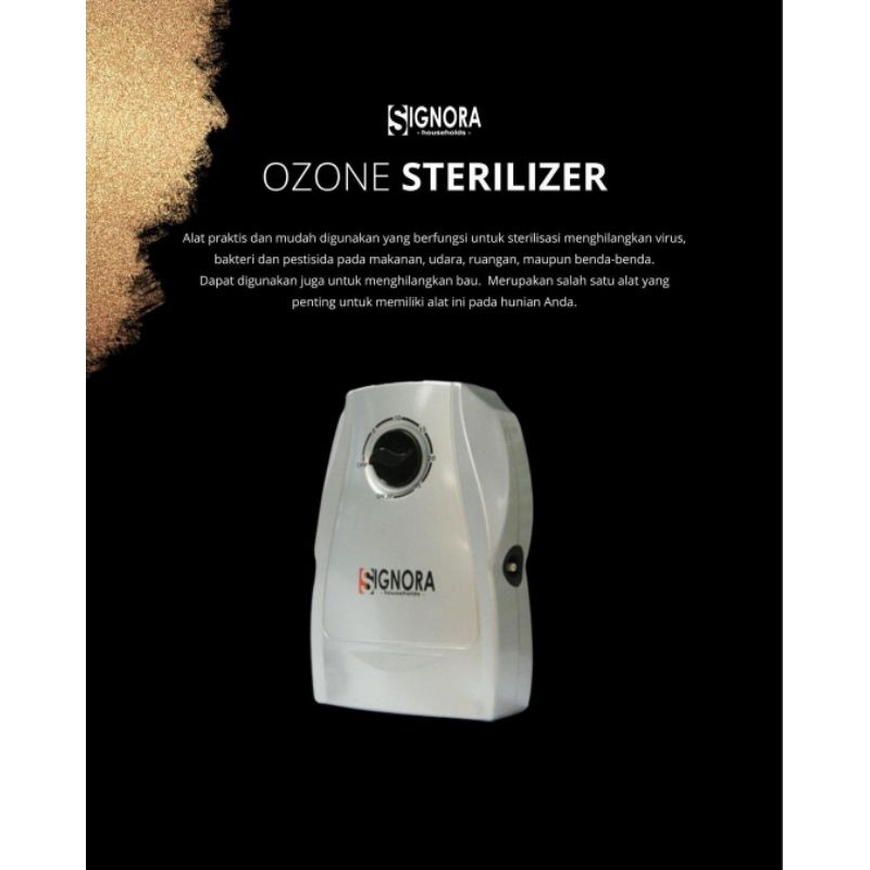 ozon sterilizer signora / alat steril makanan, daging, botol susu, perlengkapan bayi