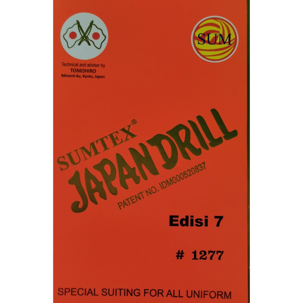 KODE S63N BUKU KATALOG KAIN RIBSTOP DRILL BUKU KATALOG JAPAN ISTEX BY SUMTEX MILKY TASLAN INMA PREMI