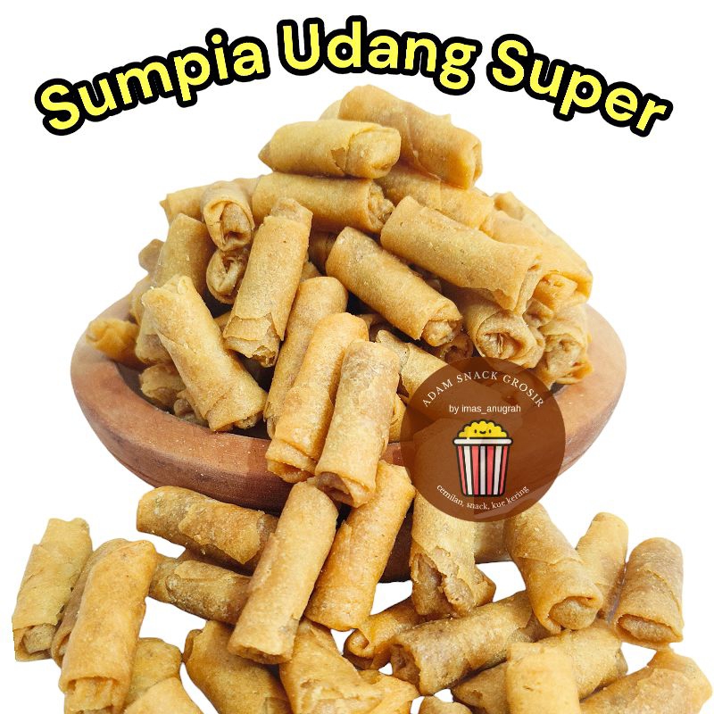 

sumpia udang super/ 500 gram/sumpia gurih