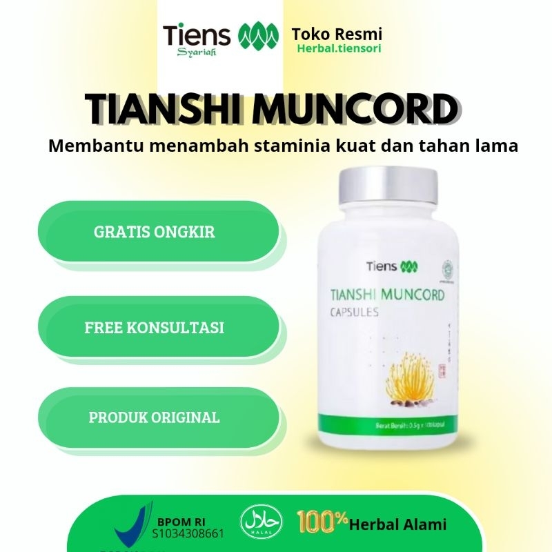Muncord Tiens Obat Penambah Stamina Pria | Suplement Kuat Di ranjang | Tianshi Muncord