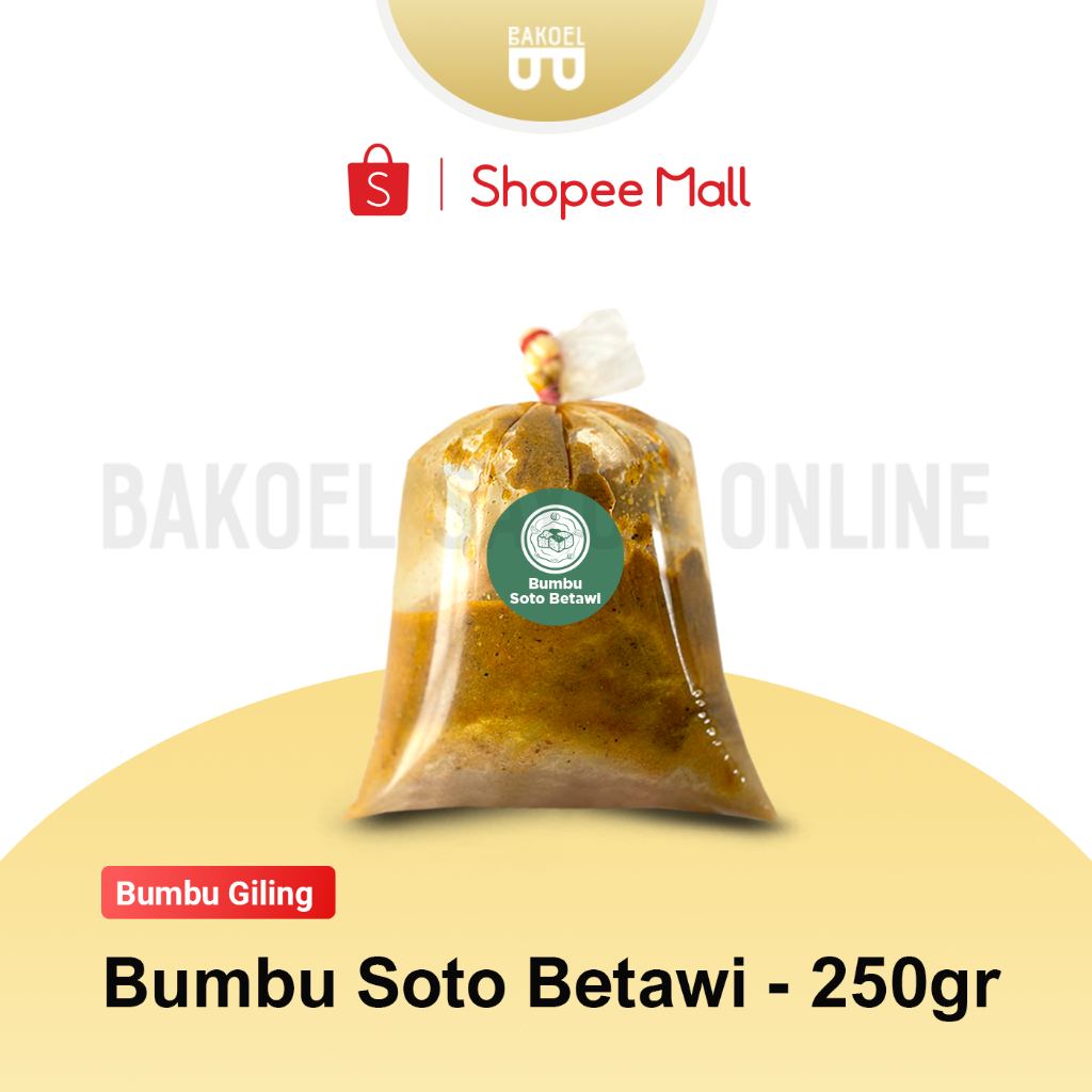 

Bumbu Giling Soto Betawi - 250gr