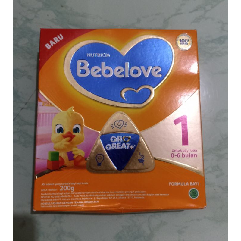 

Bebelove 1 Great 200 gram (0-6 bulan)