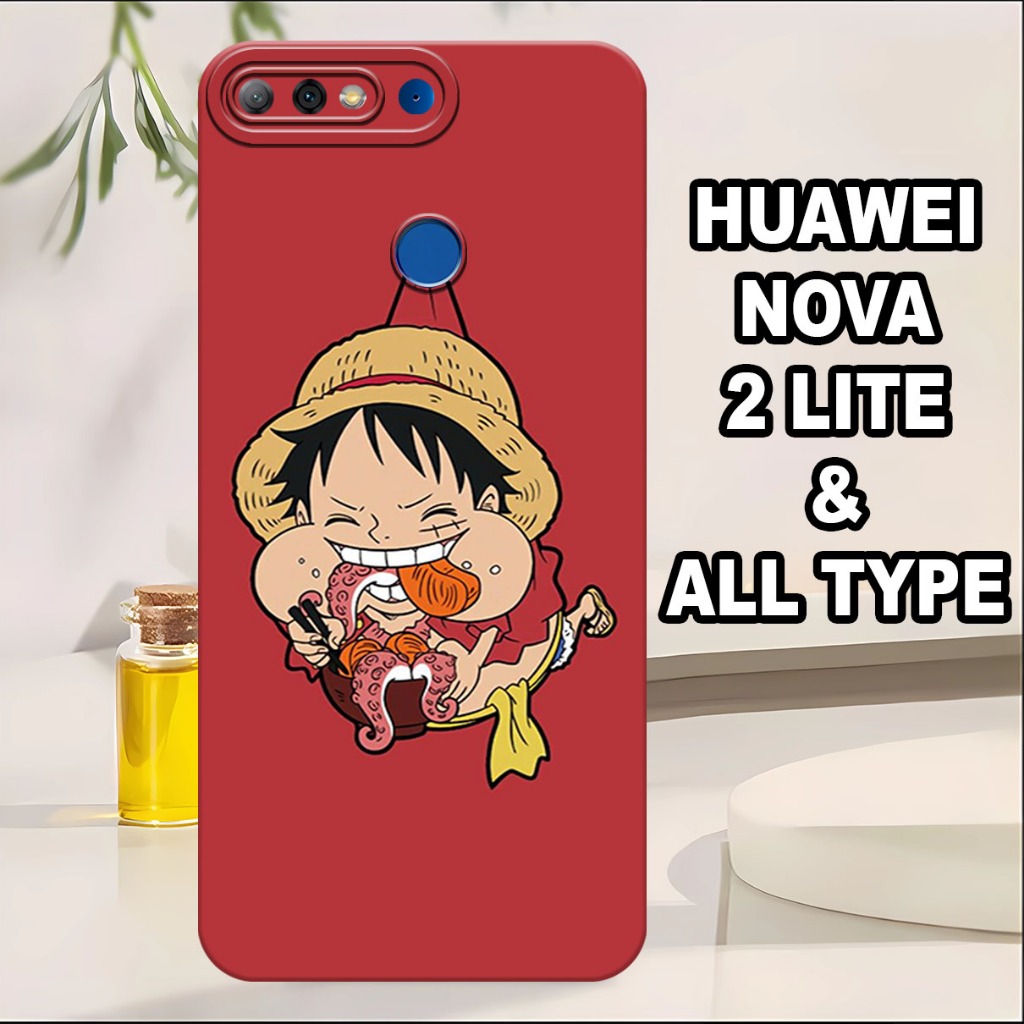 G18 - Silikon HUAWEI NOVA 2 LITE - Softcase pro camera HUAWEI NOVA 2 LITE - Motif ANIME - Bahan  Kar