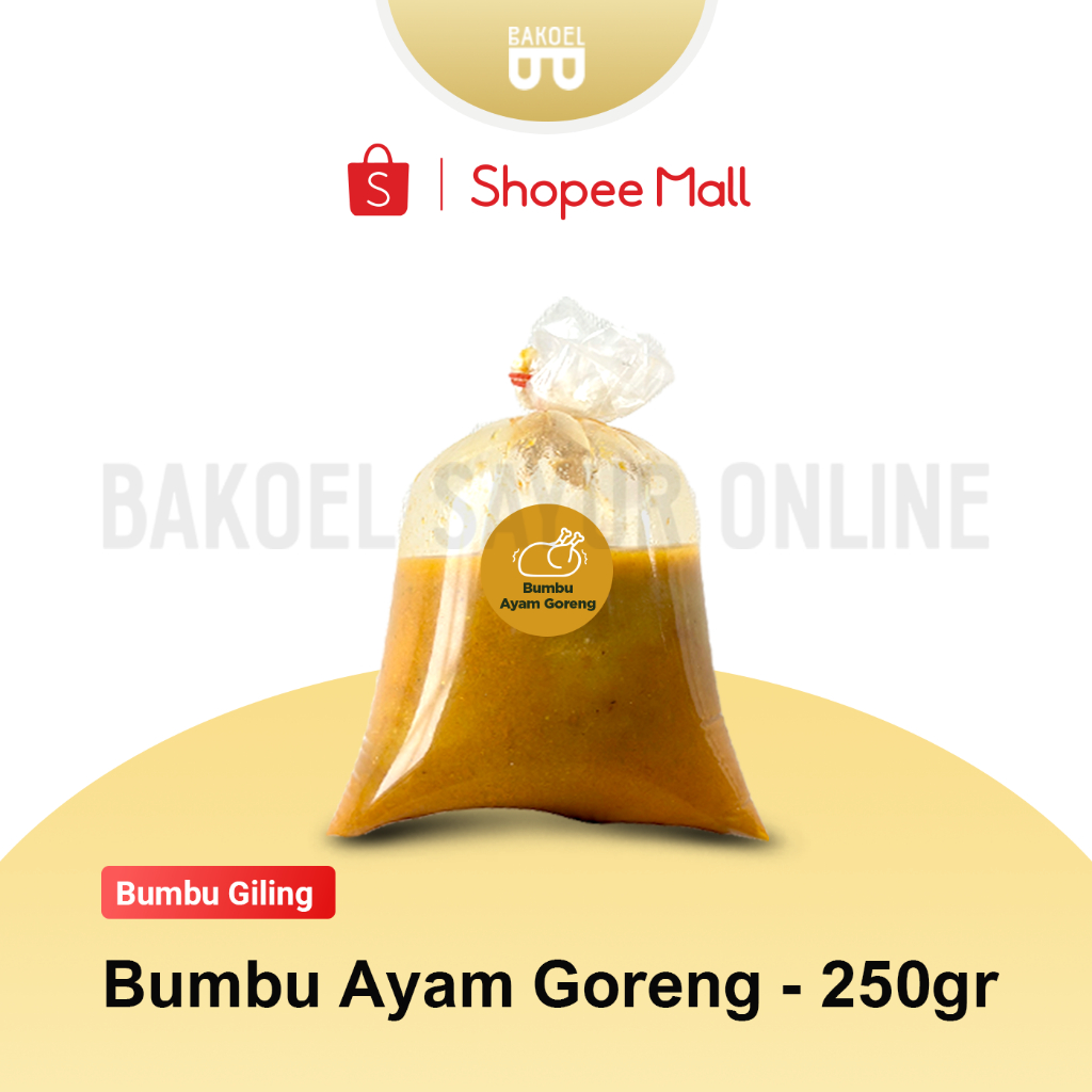 

Bumbu Giling Ayam Goreng - 250gr