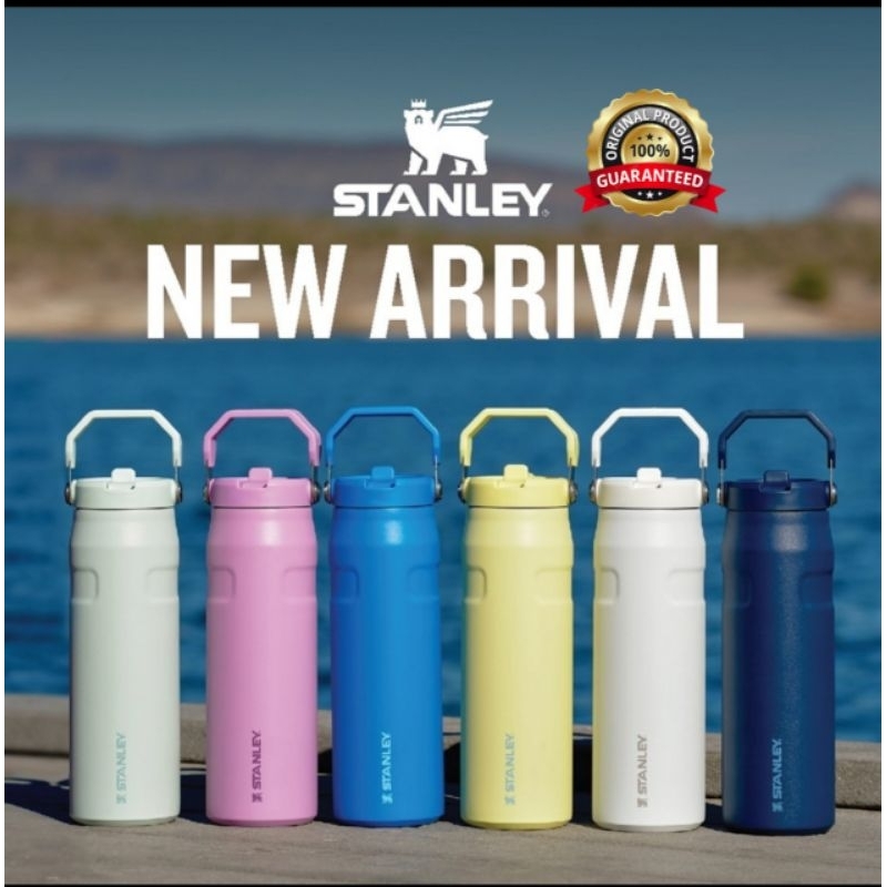 Ready Tumbler Original 100% Stanley The Iceflow Aerolight Bottle With Flip Straw Lid 24oz/710ml