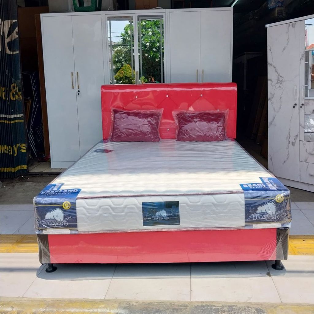 kasur bearland + divan fullset//free ongkir cilegon & serang kota