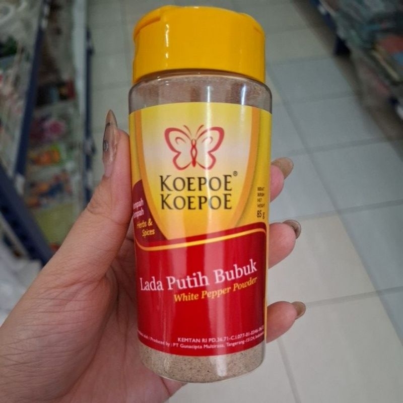 

Koepoe-Koepoe Lada Putih Bubuk 85gr