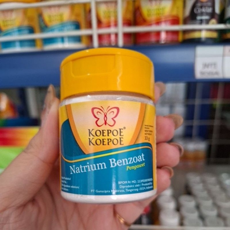 

Koepoe-Koepoe Natrium Benzoat 33gr