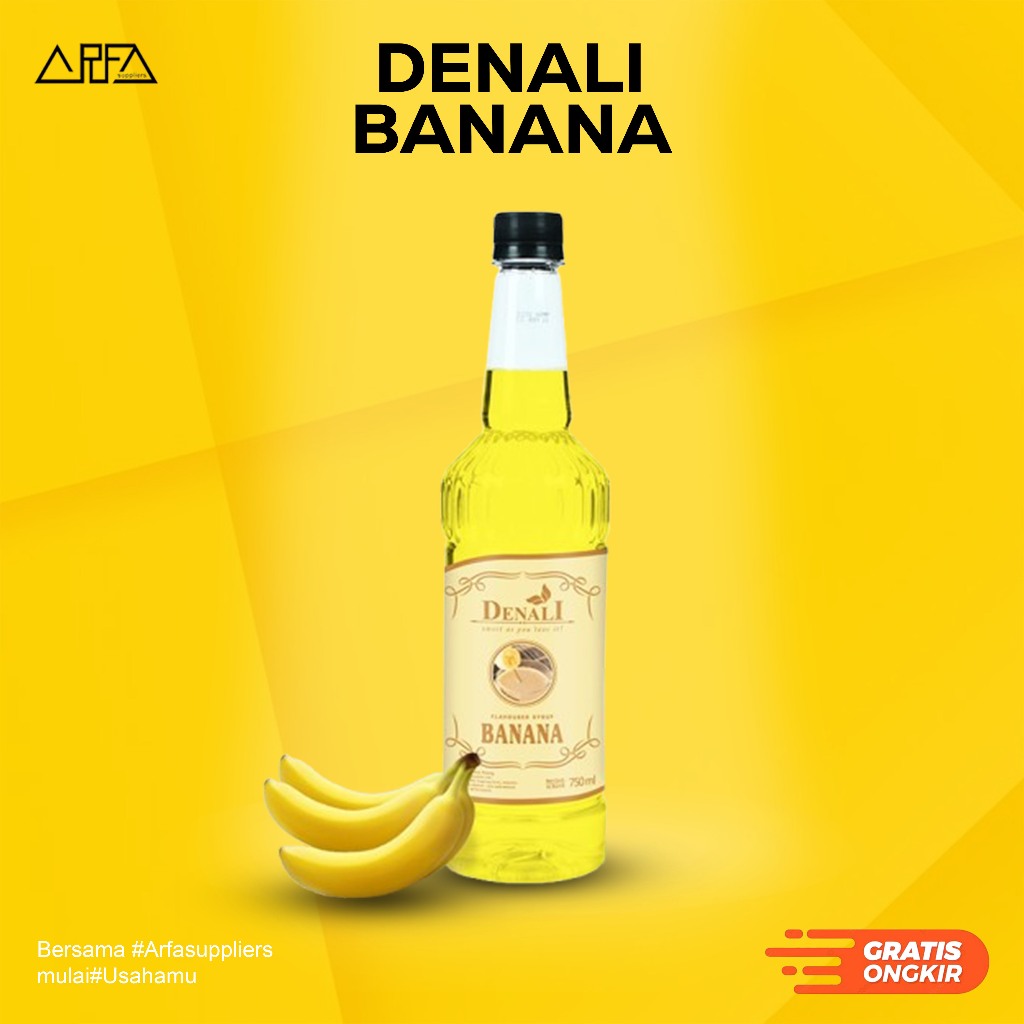 

sirup premium denali banana