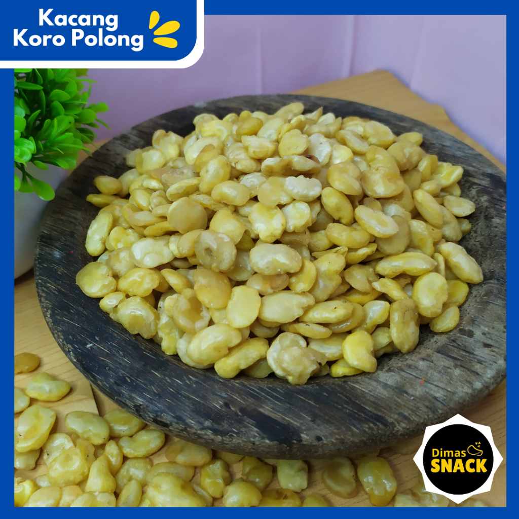 

KACANG KORO KUPAS/ 250 GR [DIMAS SNACK]