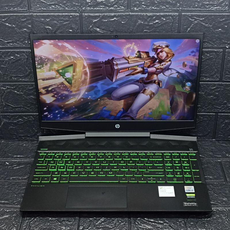 Laptop HP Pavilion Gaming 15-dk1064TX Intel Core I5-10300H 8/512GB RTX 2060